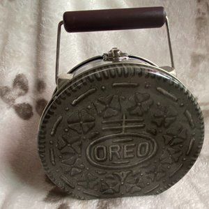 OREO Cookie Metal Mini Lunch Box Tin Tote